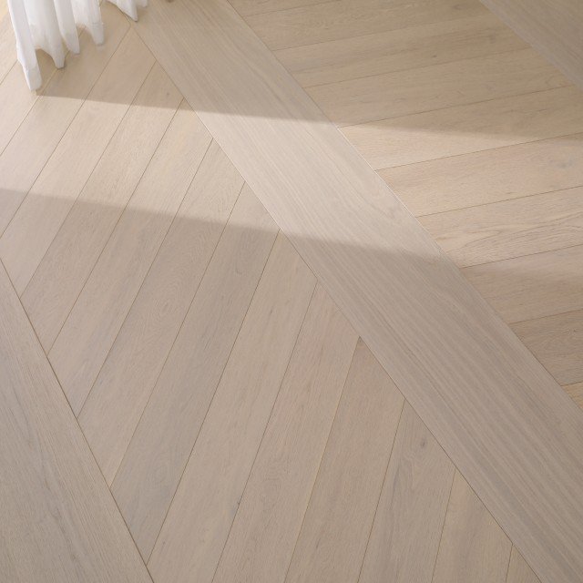 Avignon hardwood flooring detail view 4 - Wire Brushed texture and grain pattern