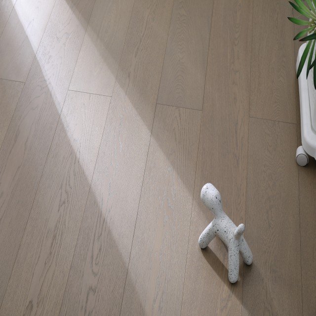 Izmir hardwood flooring detail view 4 - Brushed texture and grain pattern
