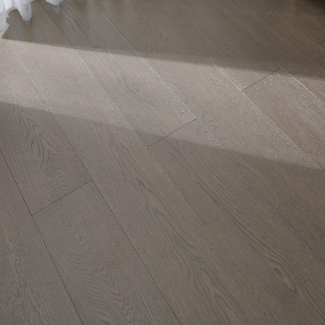 Mykonos hardwood flooring detail view 2 - Brushed texture and grain pattern