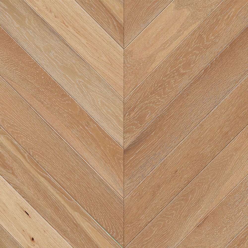 Nordic Smoke hardwood flooring detail view 2 - Brushed texture and grain pattern