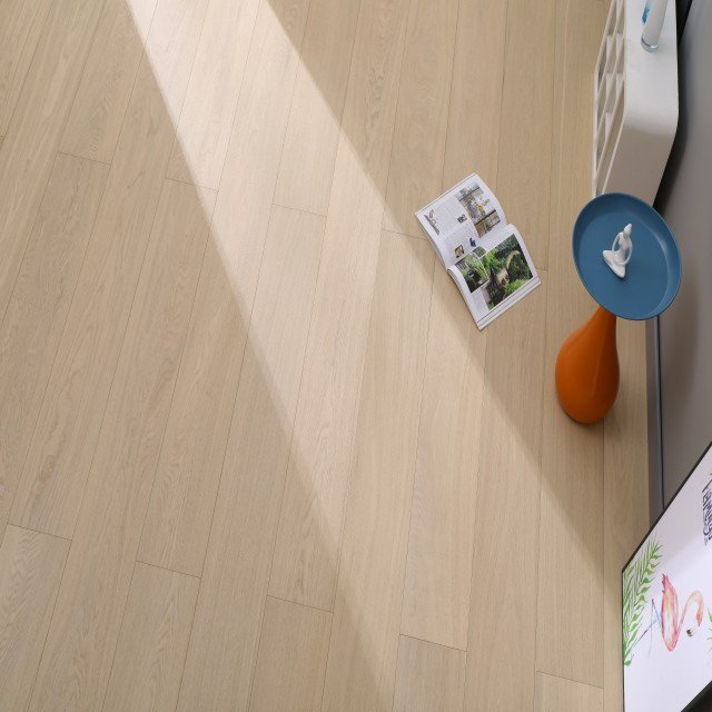 Sorrento hardwood flooring detail view 4 - Brushed texture and grain pattern