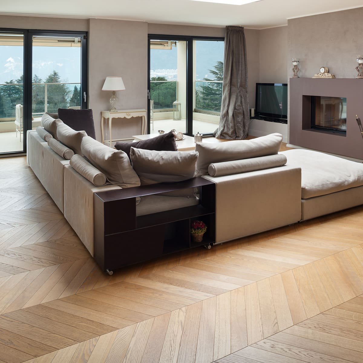 Willow Drift European oak hardwood flooring - premium quality wood floors for Houston homes